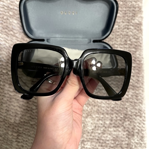 Gucci sun glasses with crystals Sunglasses